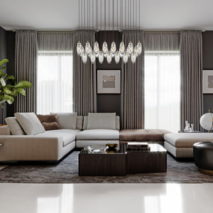 Arden 23 Light Linear Chandelier