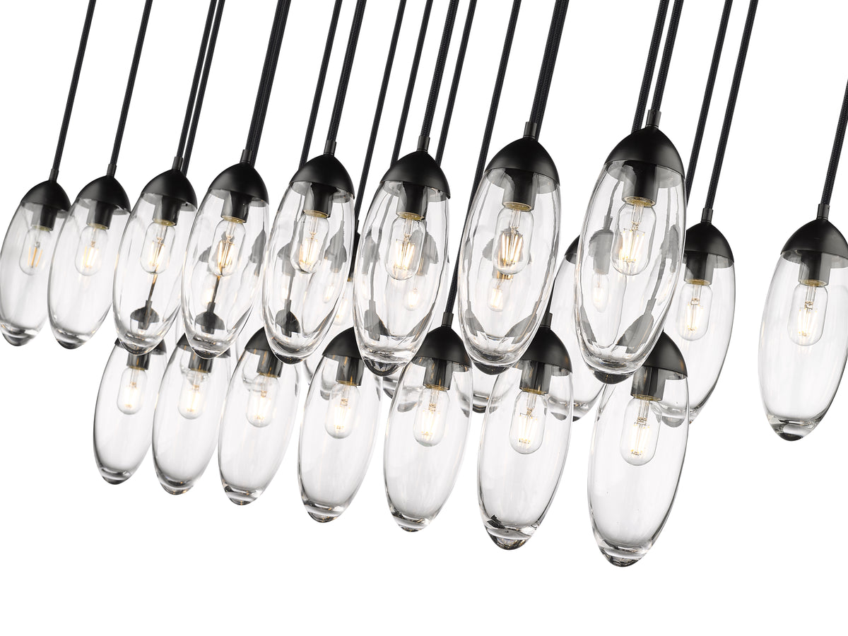 Arden 23 Light Linear Chandelier