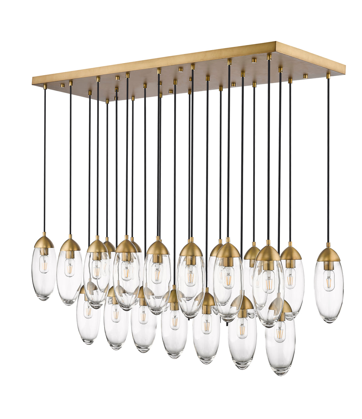 Arden 23 Light Linear Chandelier