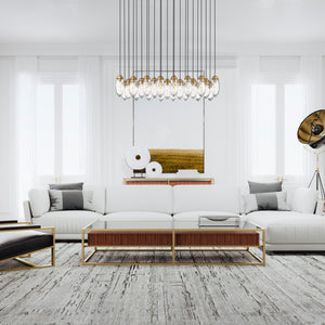 Arden 23 Light Linear Chandelier