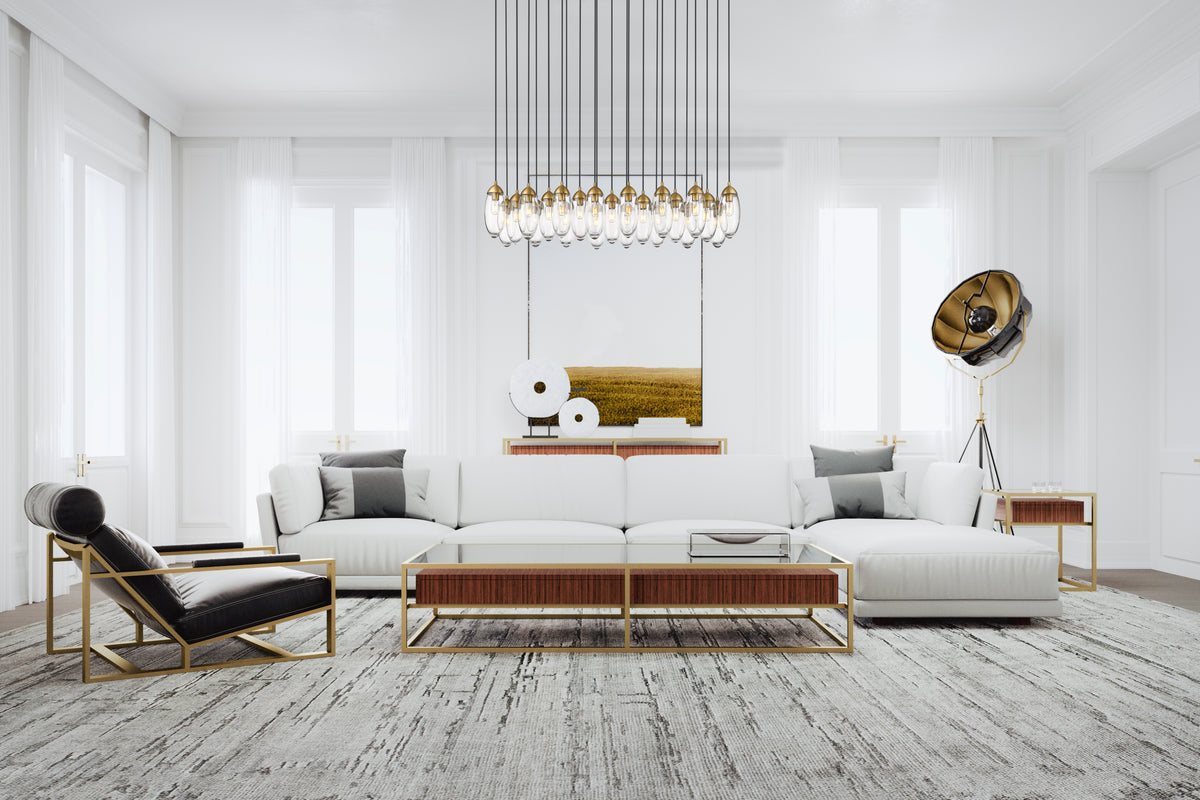Arden 23 Light Linear Chandelier