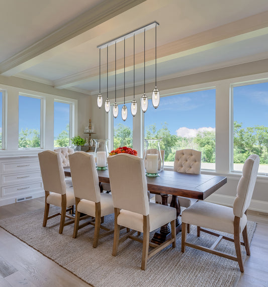 Arden 7 Light Linear Chandelier