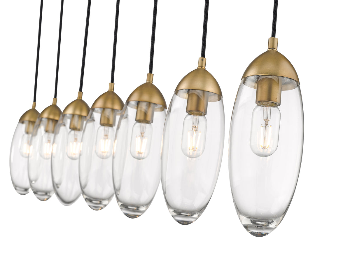 Arden 7 Light Linear Chandelier