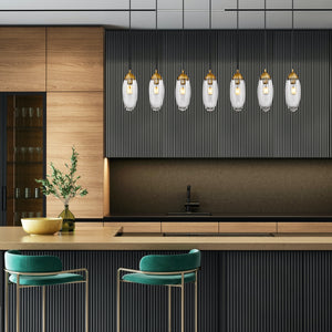Arden 7 Light Linear Chandelier