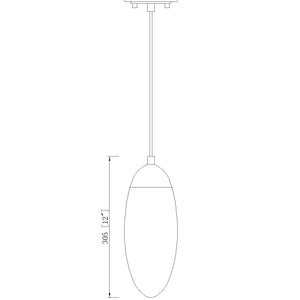 Arden 1 Light Pendant