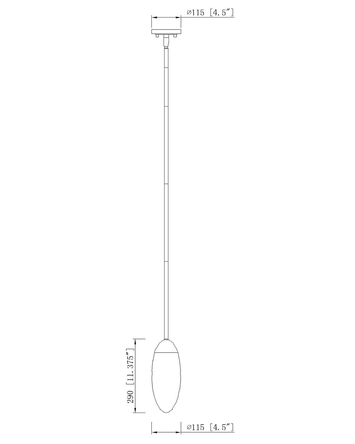 Arden 1 Light Pendant