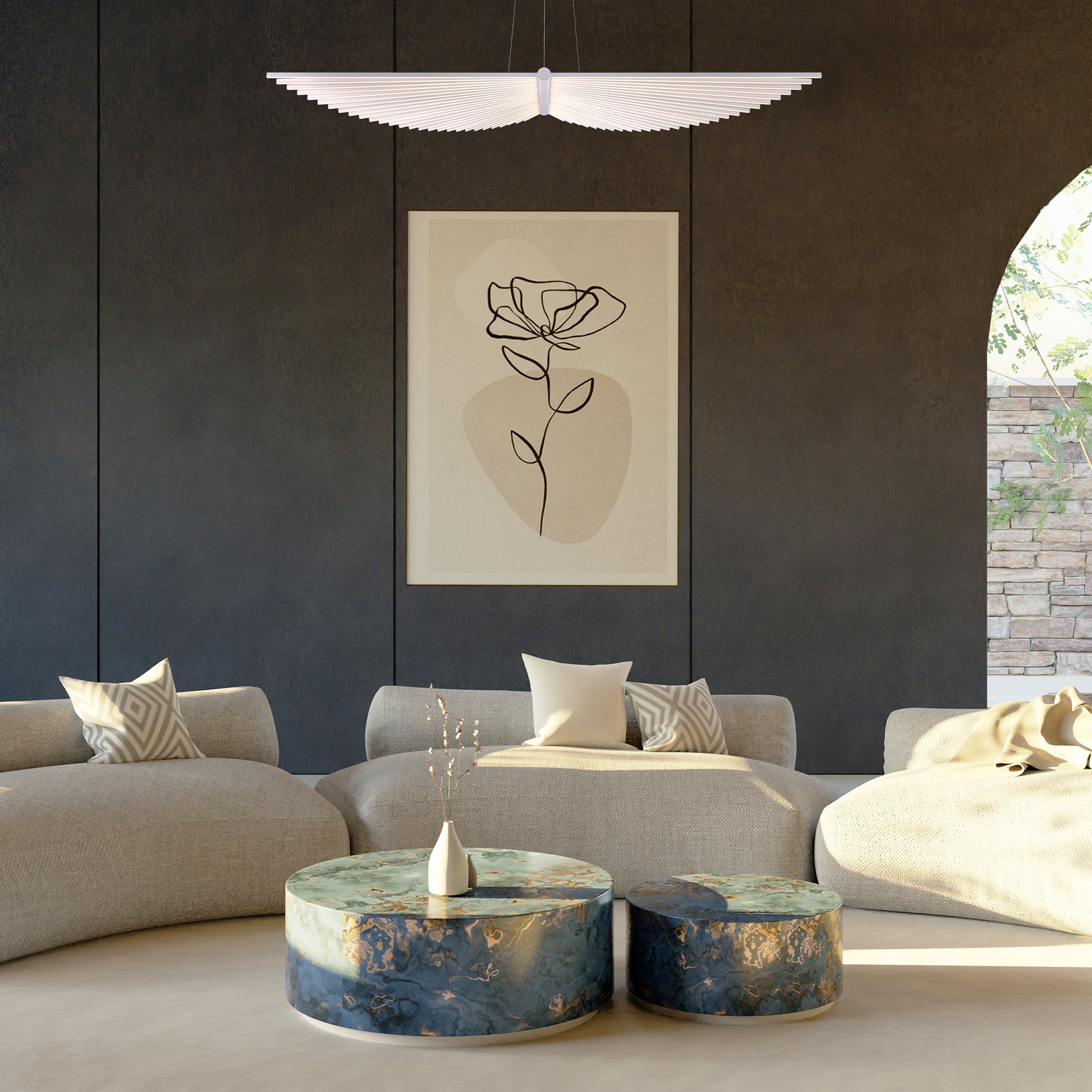 Seraph 59" Integrated LED Grand Chandelier