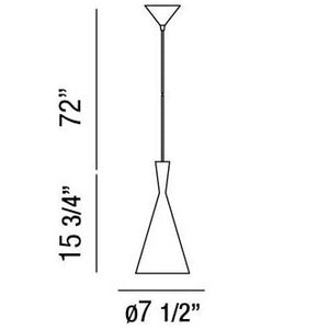 Bronx 16" Pendant
