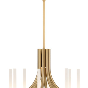 Olette 8-Light 24" Integrated LED Pendant Chandelier