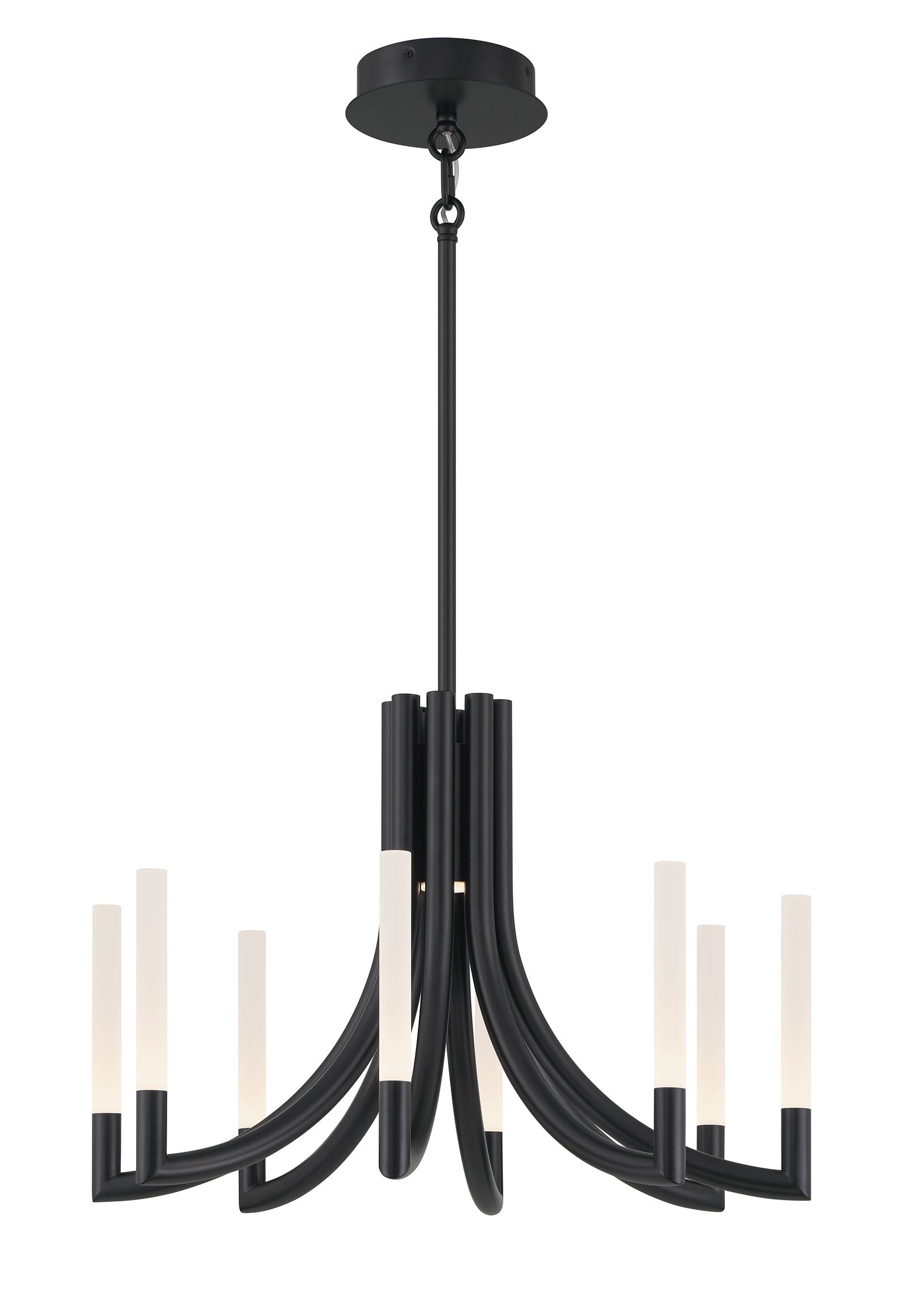 Olette 8-Light 24" Integrated LED Pendant Chandelier