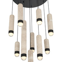 Cambre 10-Light 22" Integrated LED Multi Drop Chandelier