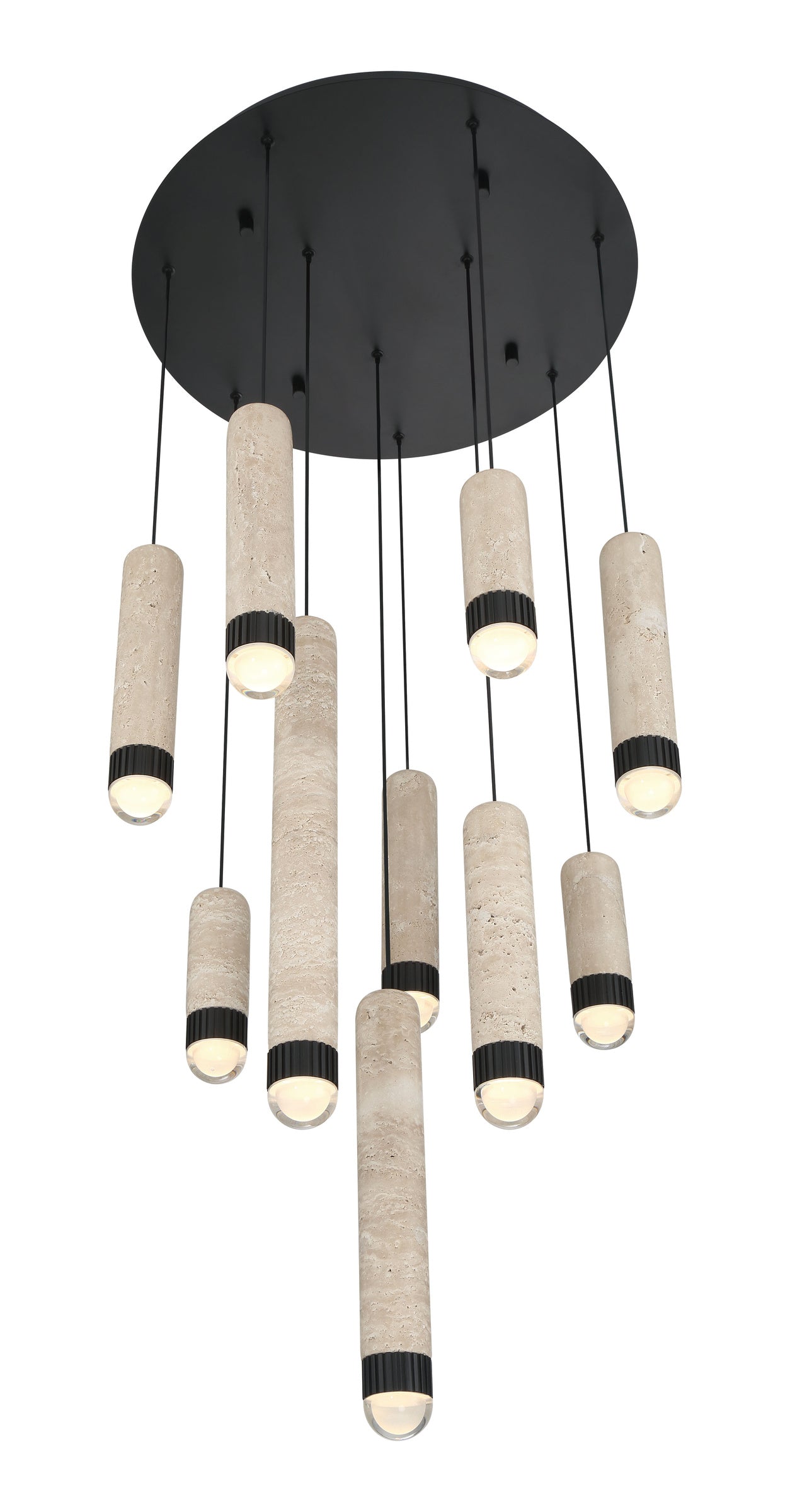 Cambre 10-Light 22" Integrated LED Multi Drop Chandelier