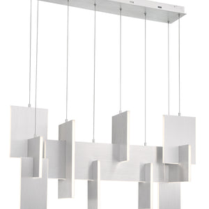 Coburg 3-Light 42" Integrated LED Linear Chandelier