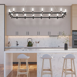 Altamont 18-Light 52" Integrated LED Grand Chandelier