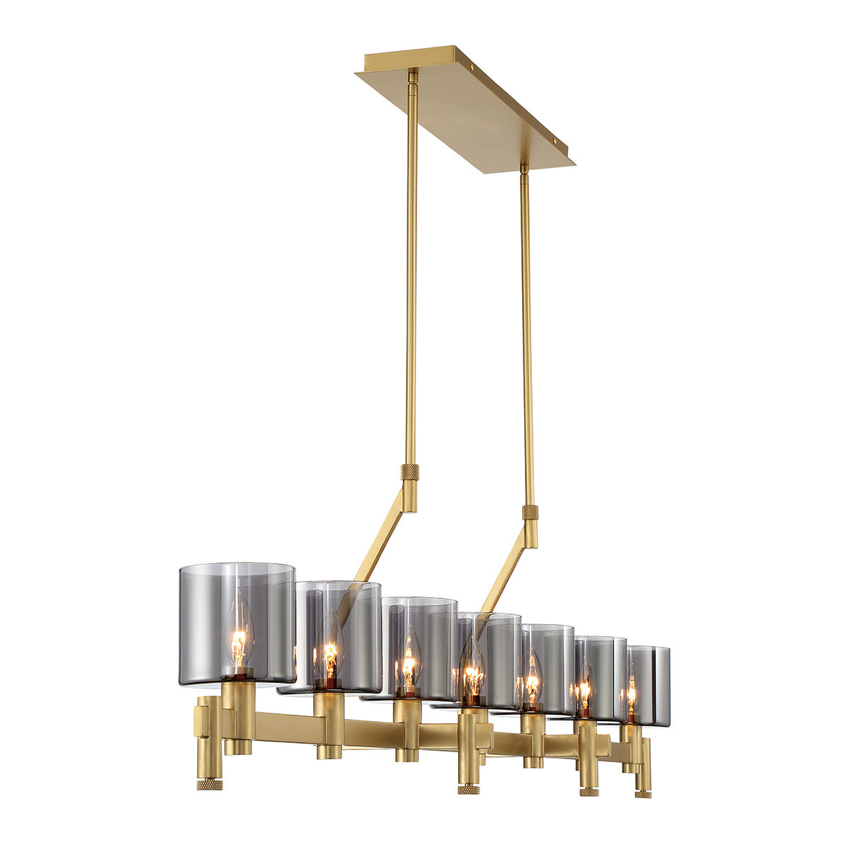 Decato 7-Light 57" Linear Chandelier