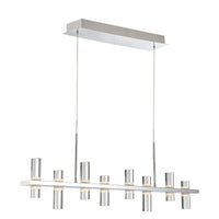 Netto 8-Light 42" Integrated LED Linear Chandelier