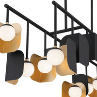 Cornice 14-Light 60" Integrated LED Grand Chandelier