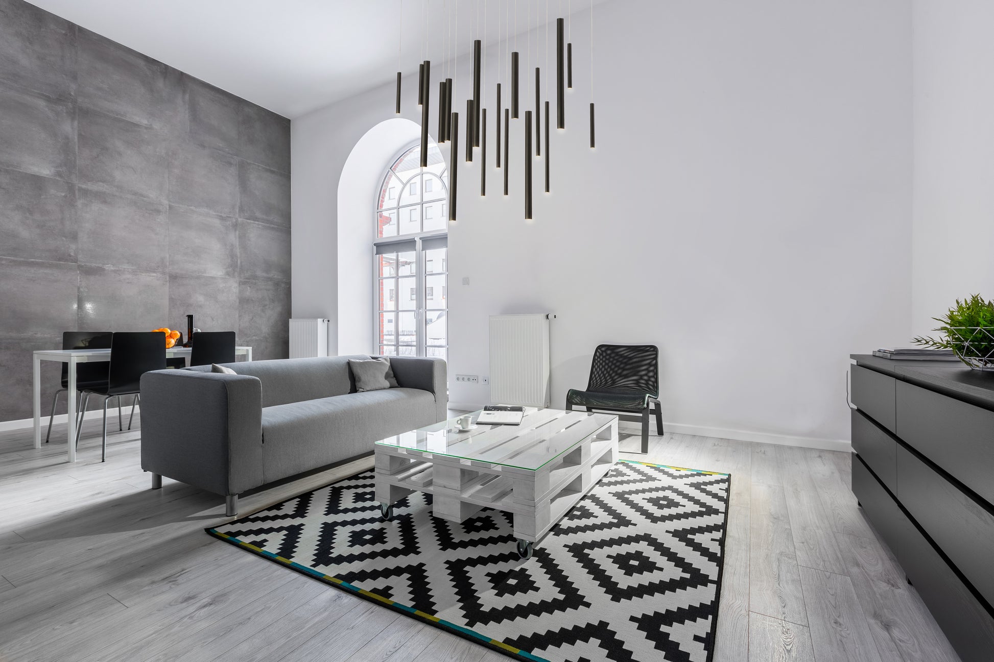 Santana 18-Light 42" Integrated LED Multi Drop Chandelier