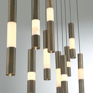 Ronda 10-Light 50" Integrated LED Linear Chandelier