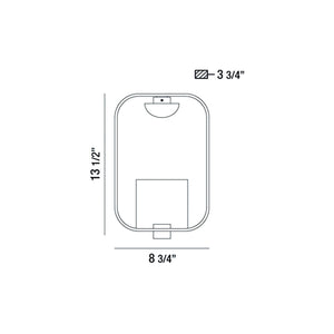 Dagmar 14" Integrated LED Wall Sconce