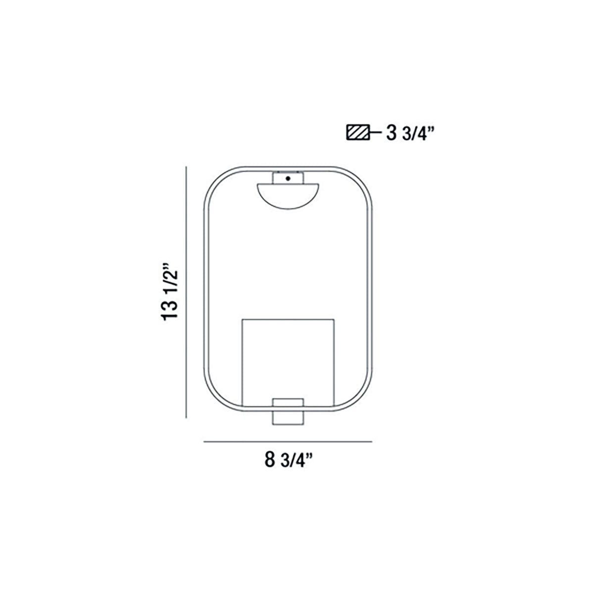 Dagmar 14" Integrated LED Wall Sconce
