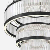 Empra 5-Tiers 5-Light 47" Integrated LED Grand Chandelier