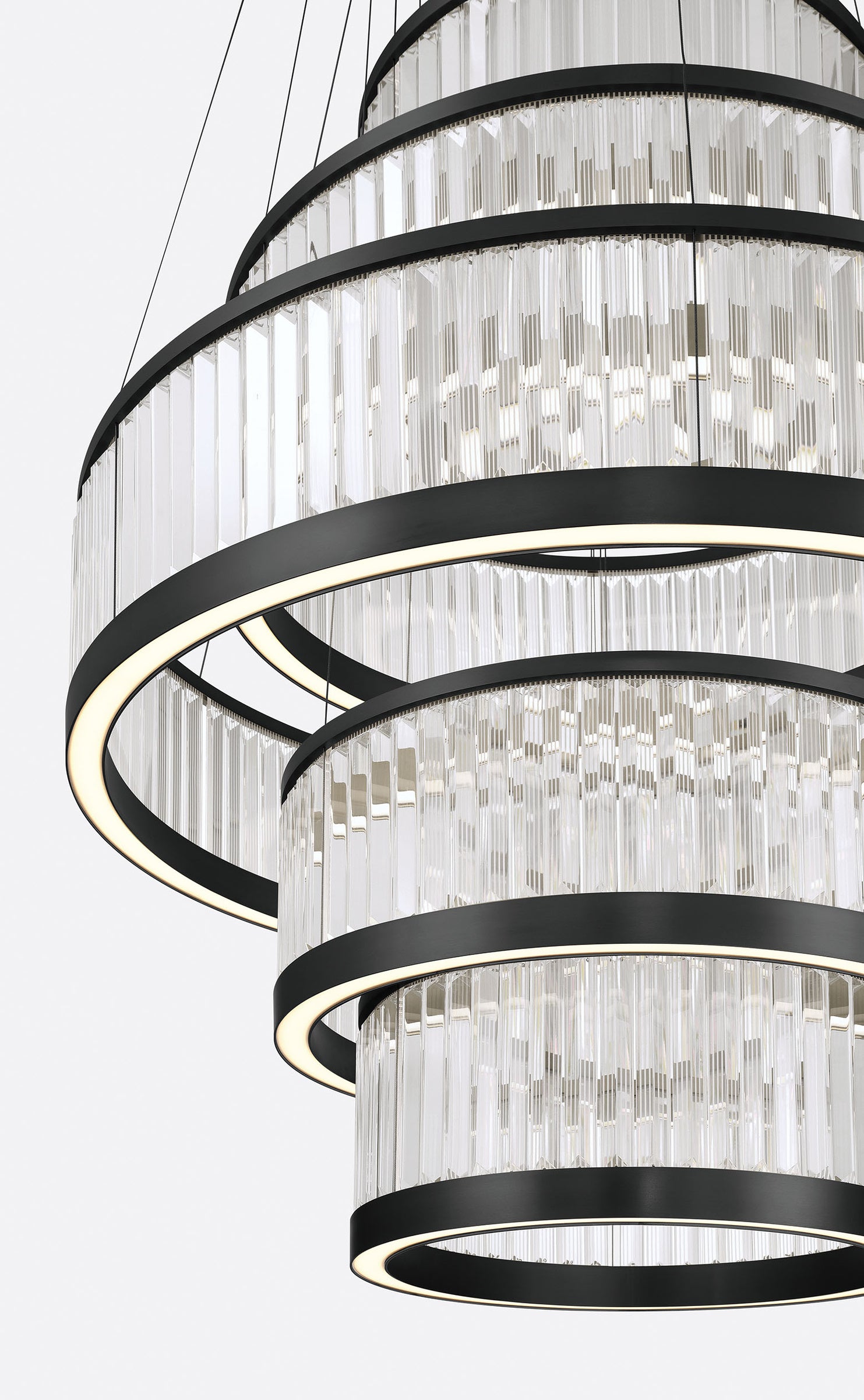 Empra 5-Tiers 5-Light 47" Integrated LED Grand Chandelier