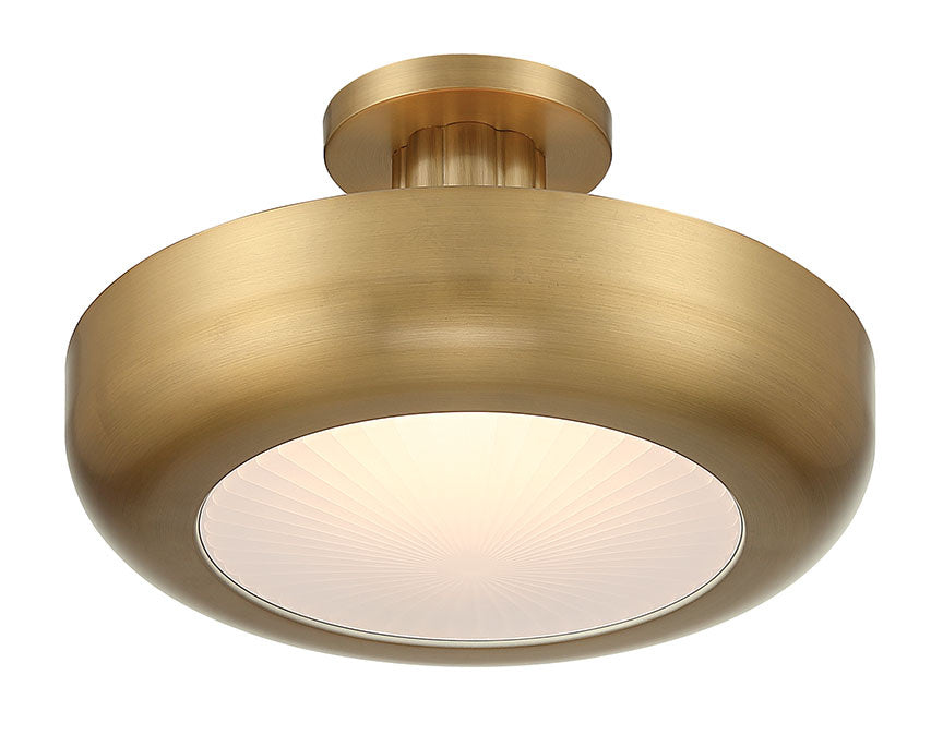 Macey 16" Integrated LED Semi-Flush Mount