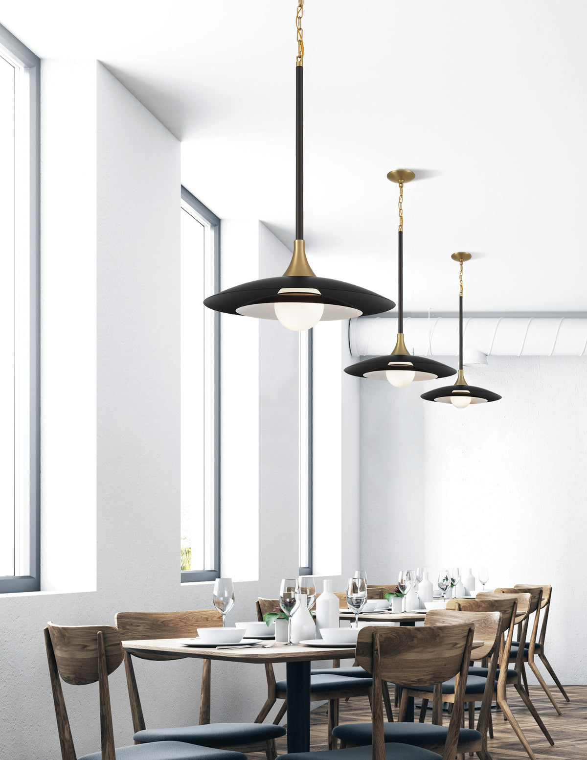 Welsh 18" Integrated LED Pendant