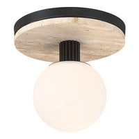 Carnagie 8" Integrated LED Flush Mount
