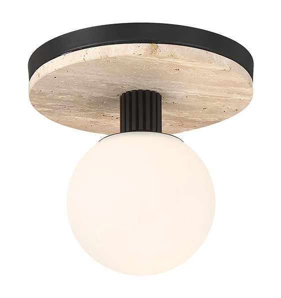 Carnagie 8" Integrated LED Flush Mount