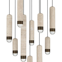 Cambre 10-Light 22" Integrated LED Multi Drop Chandelier