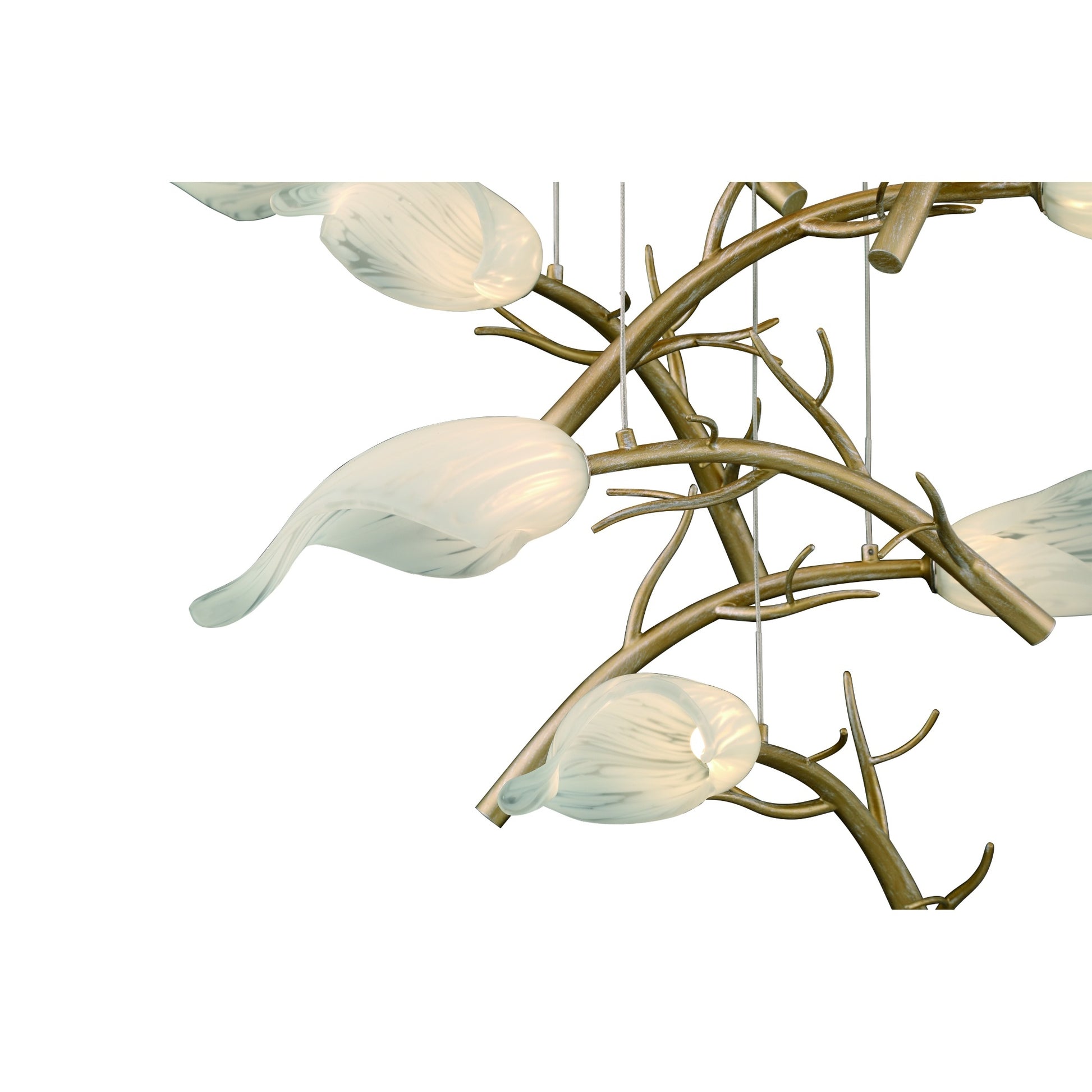 Matera 10-Light 23" Integrated LED Multi Drop Chandelier