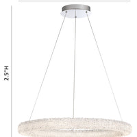 Sassi 27" Integrated LED Pendant Chandelier