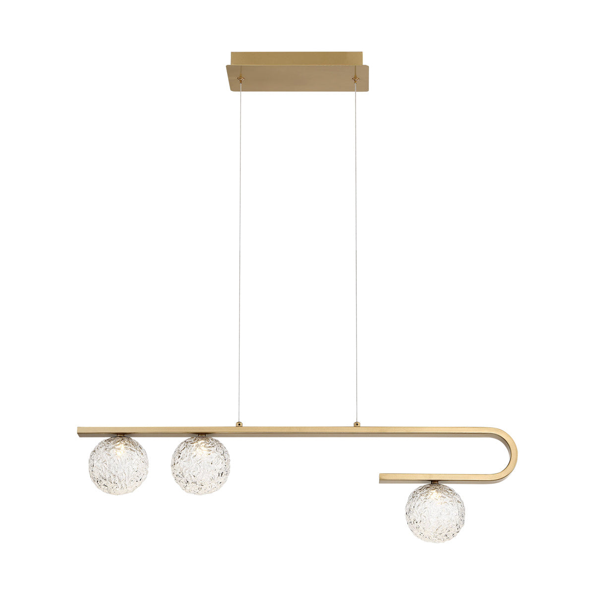 Phillimore 3-Light 32" Integrated LED Linear Chandelier