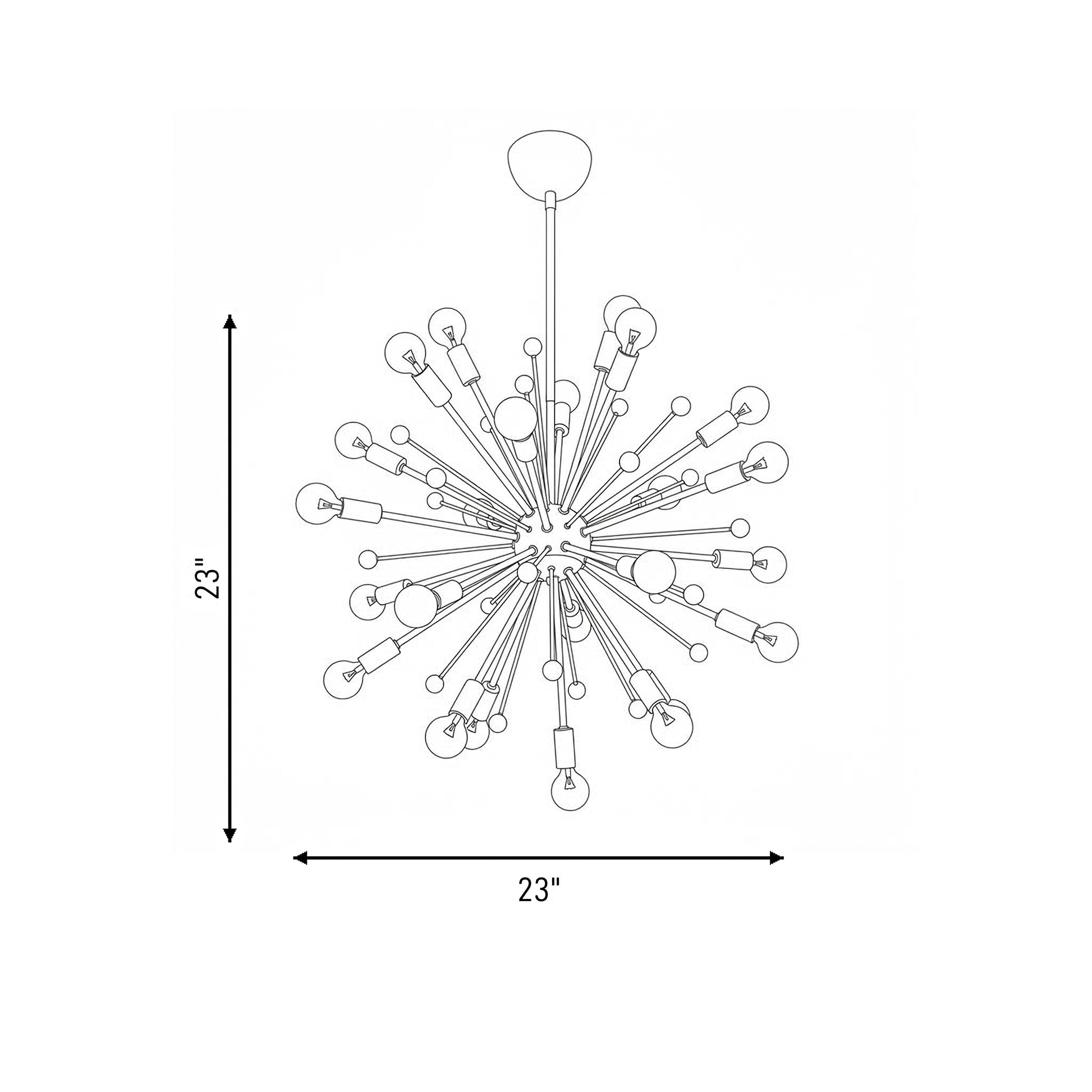 Galea 24-Light Chandelier