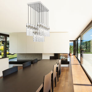 Fontaine 17 Light Linear Chandelier