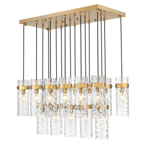 Fontaine 17 Light Linear Chandelier