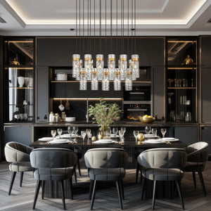 Fontaine 17 Light Linear Chandelier