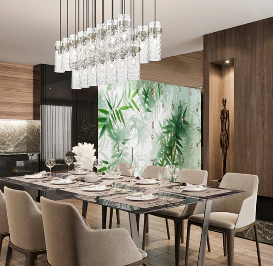 Fontaine 23 Light Linear Chandelier