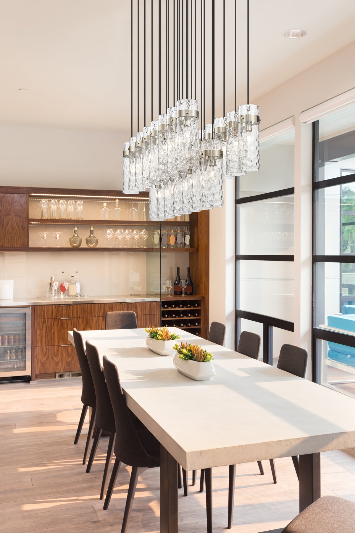 Fontaine 23 Light Linear Chandelier