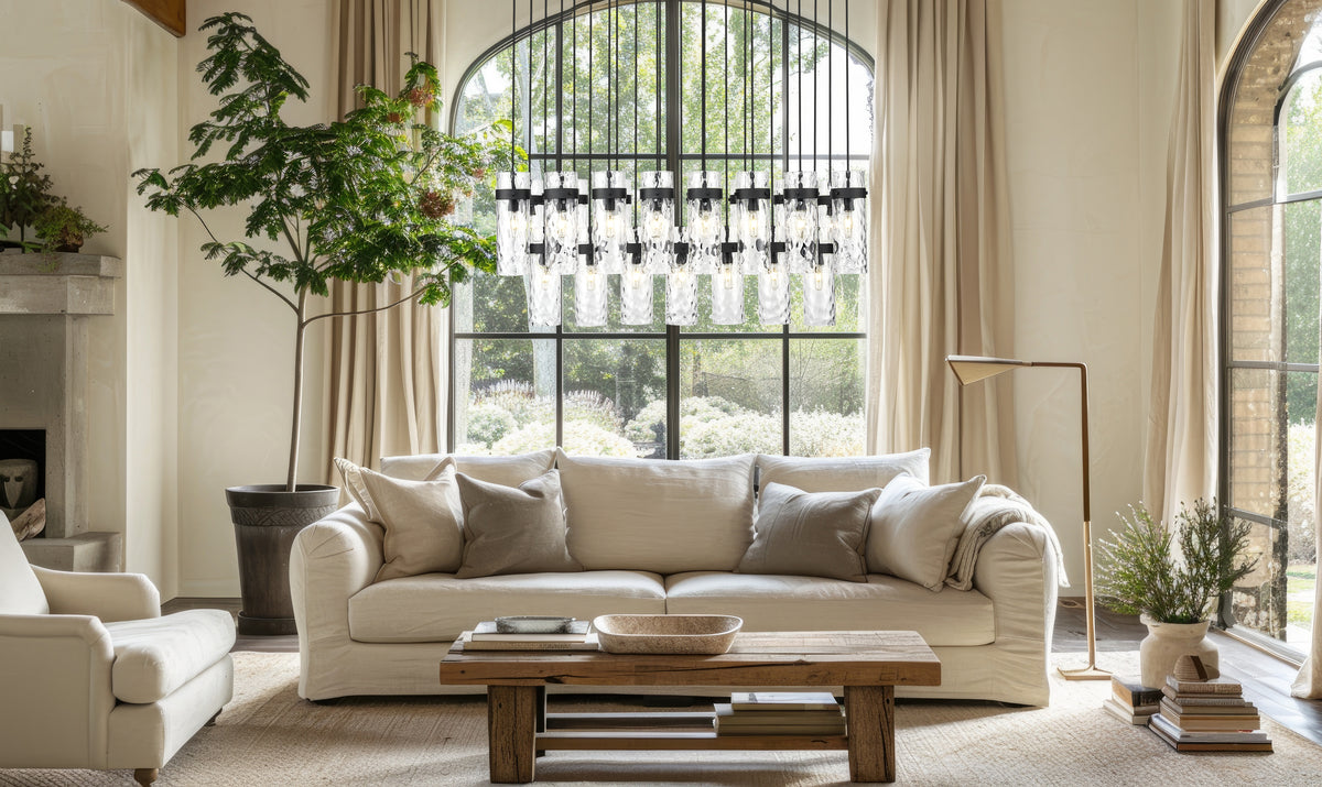 Fontaine 23 Light Linear Chandelier