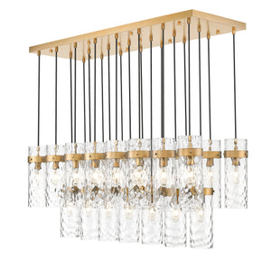 Fontaine 23 Light Linear Chandelier