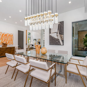 Fontaine 23 Light Linear Chandelier