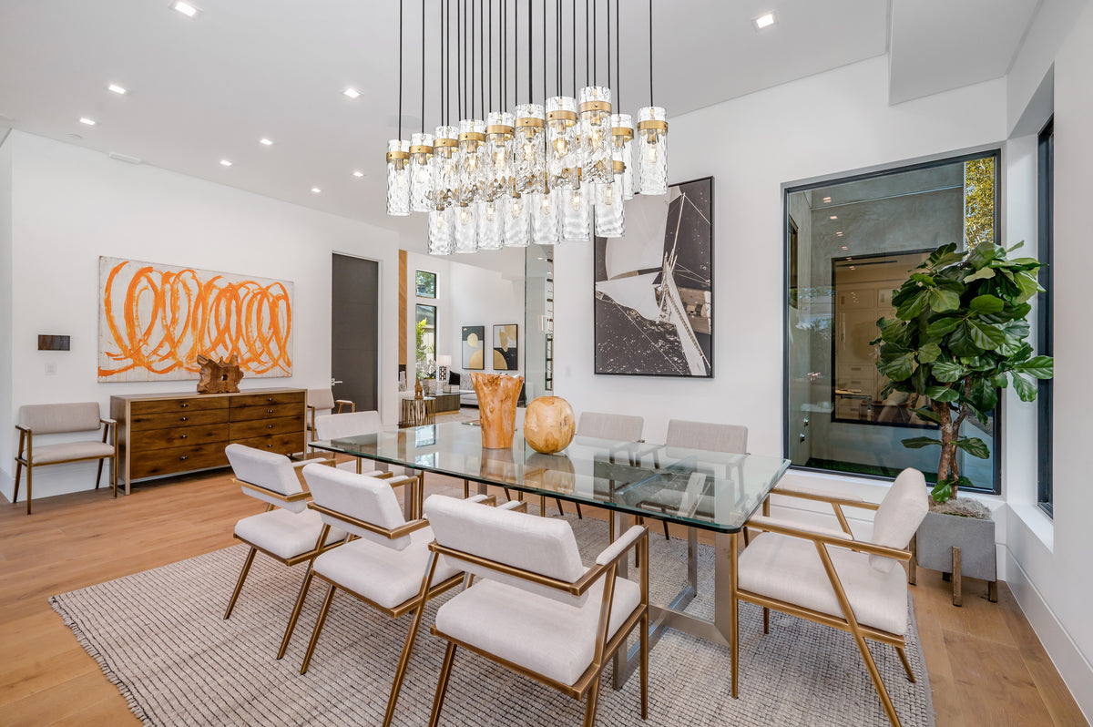 Fontaine 23 Light Linear Chandelier