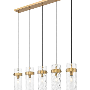 Fontaine 5 Light Linear Chandelier