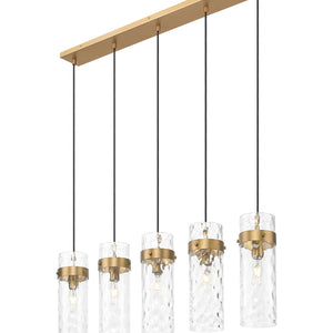 Fontaine 5 Light Linear Chandelier