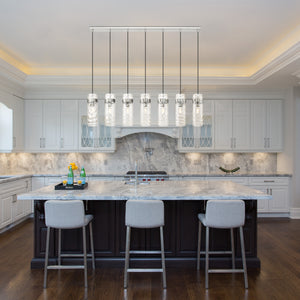 Fontaine 7 Light Linear Chandelier