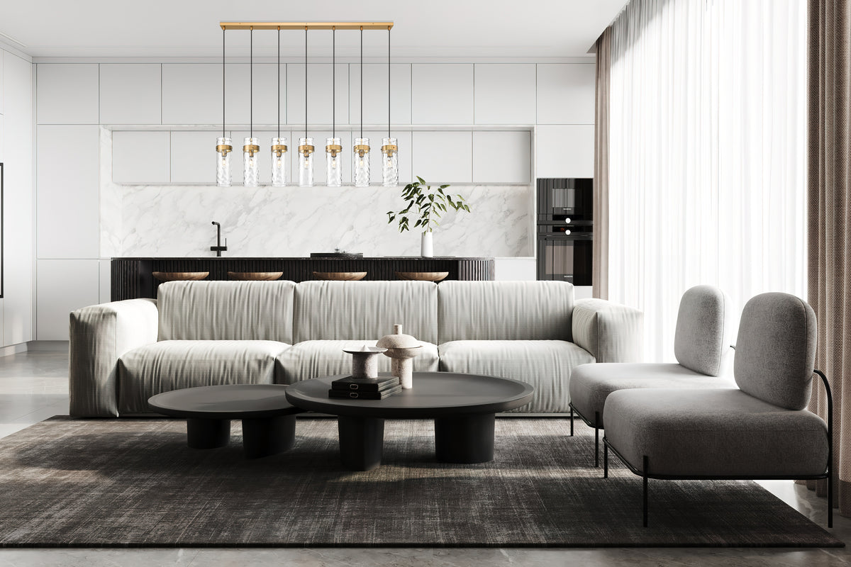 Fontaine 7 Light Linear Chandelier