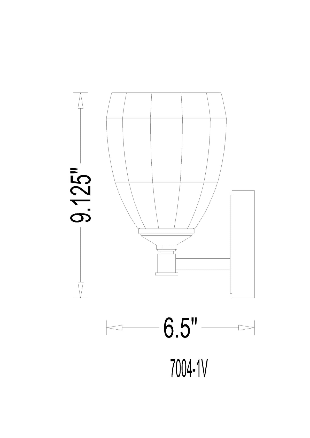 Oren 1 Light Vanity